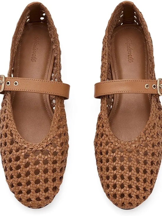 Madewell Shoes - New Madewell Remy Mary Jane Leather Flats